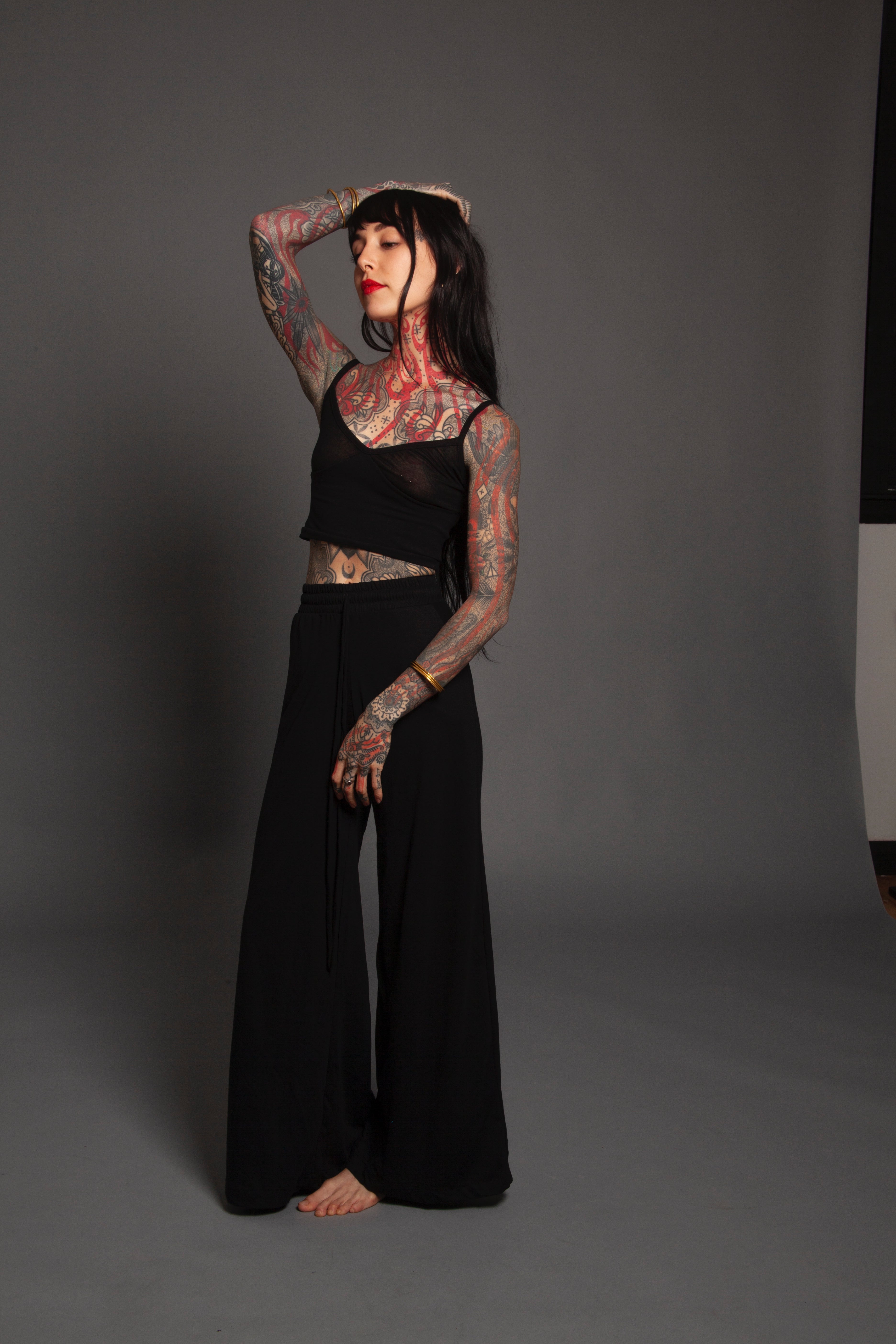 Classic Apparel: XXXtra Soft PJ Set With Wide Leg Pants