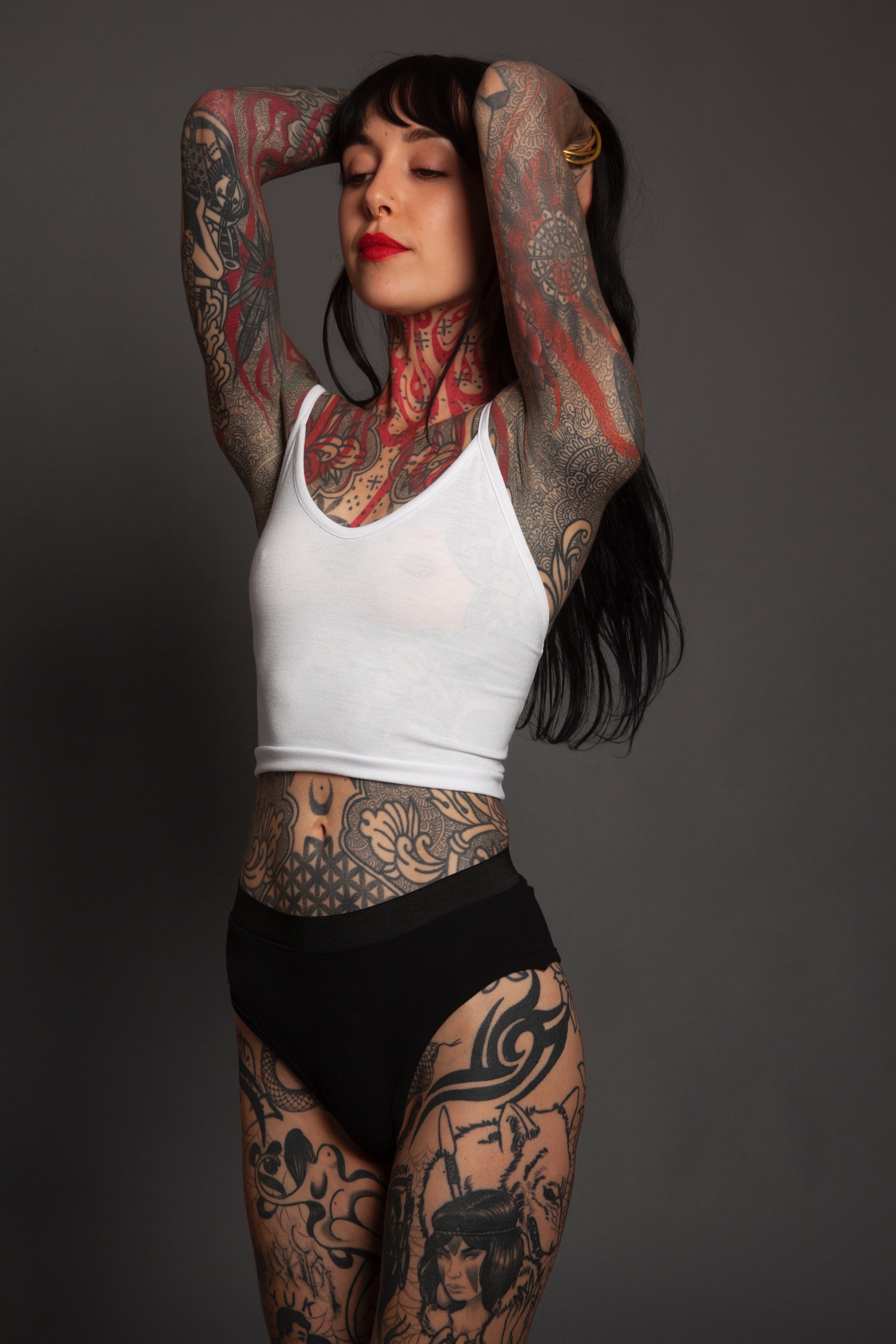 Black & White Underwear Set