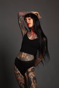 All Black Underwear Set