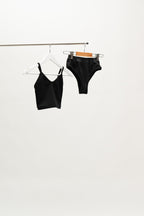 All Black Underwear Set
