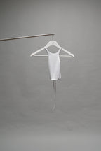 Racer Vest Top (White)