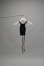 Black Racer Vest Tie Back