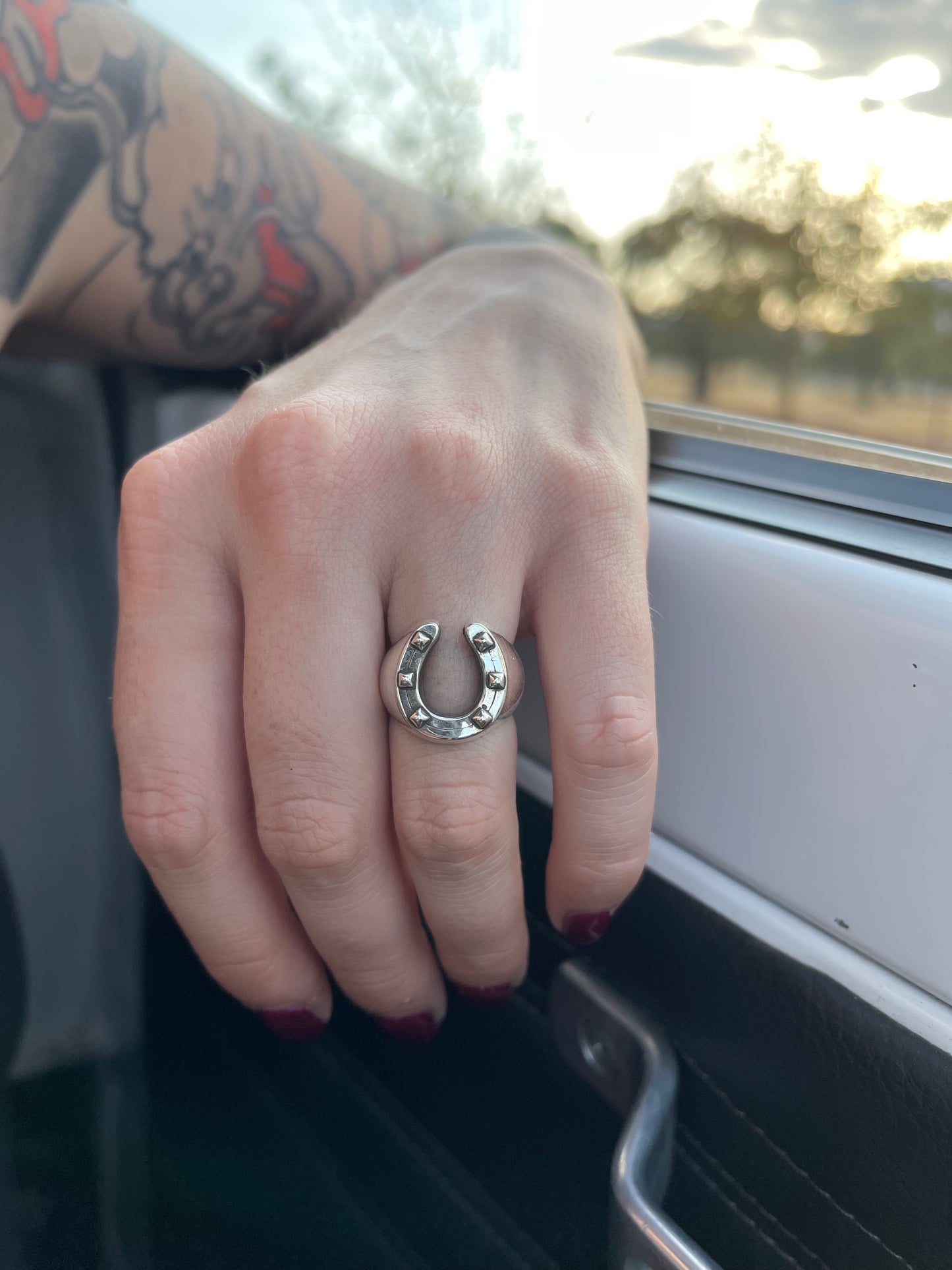 The True Romance Horseshoe Ring