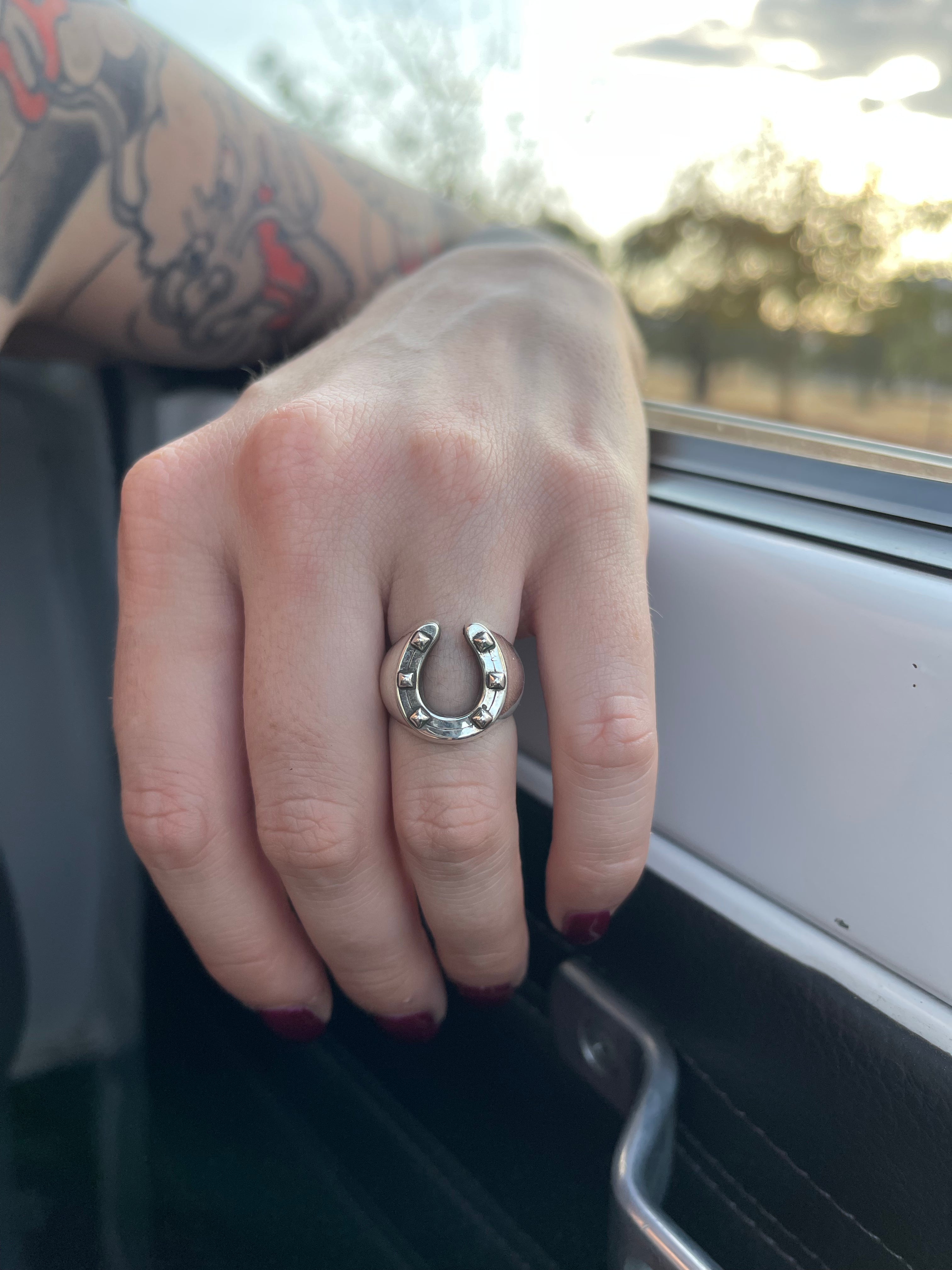 The True Romance Horseshoe Ring