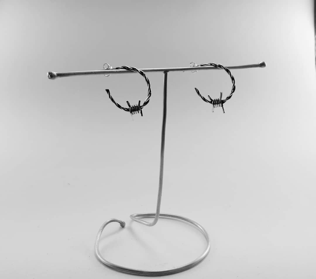 Barbed Wire Earrings