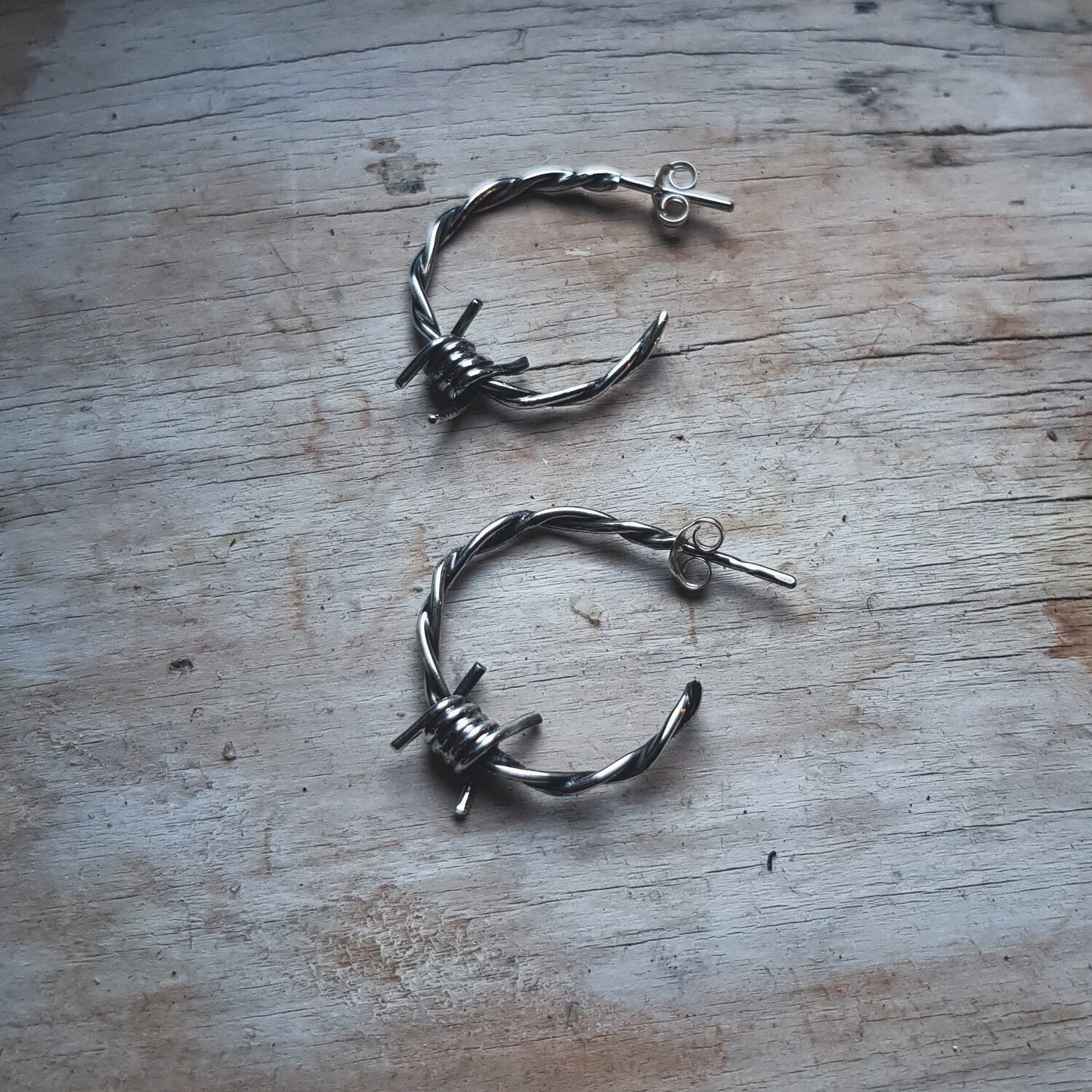 Barbed Wire Earrings