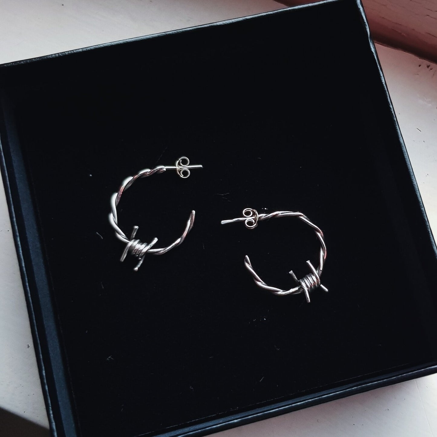 Barbed Wire Earrings