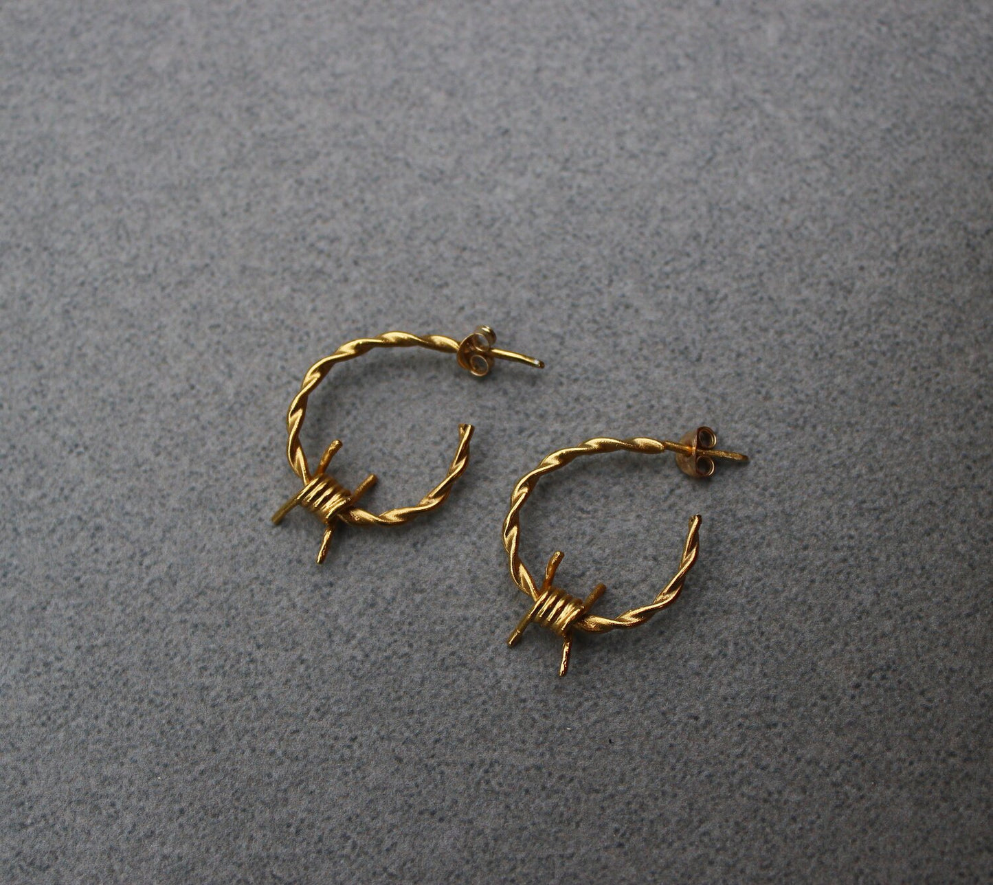 Barbed Wire Earrings