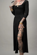 Lounge Split Skirt