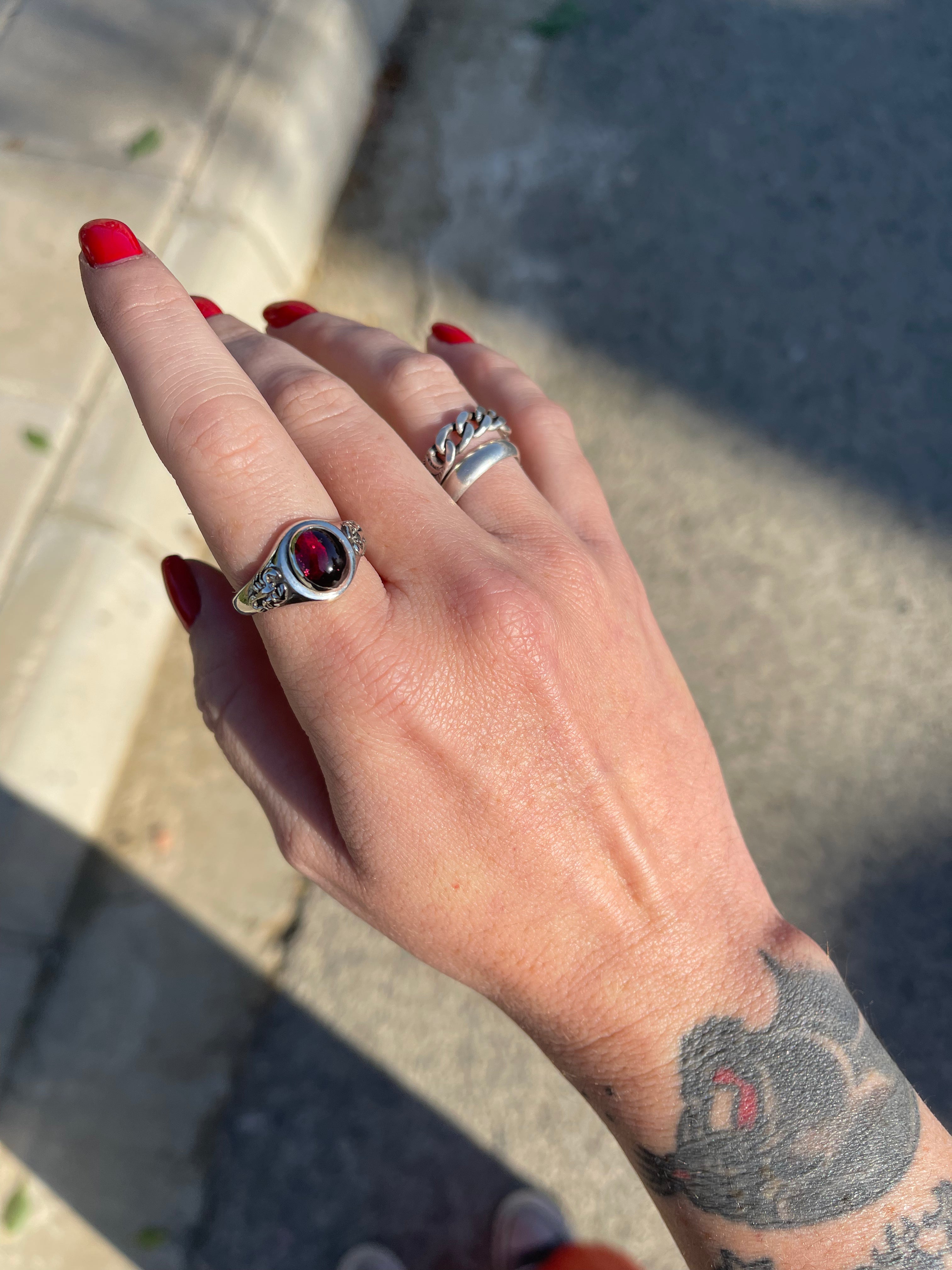 Scorpion Stone Ring