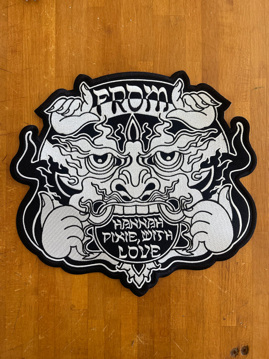 "From Hannah Pixie With Love" XL Backpatch