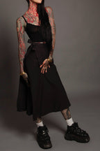 Ankle Length Wrap Skirt