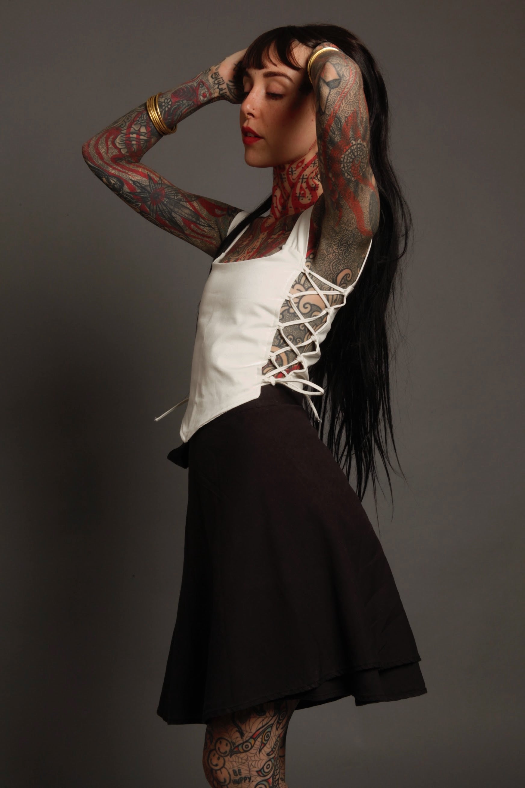 Classic Apparel: White Vivienne Corset