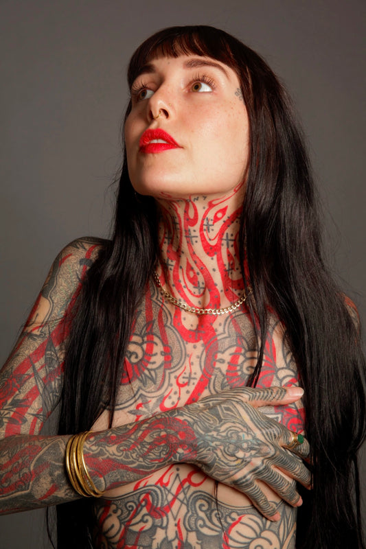 "Children of The Sun" Bangle (9CT Gold)