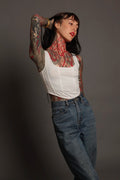 Soft White Corset Vest