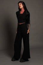Black 3/4 Sleeved Tunic