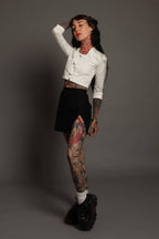 White 3/4 Sleeved Tunic