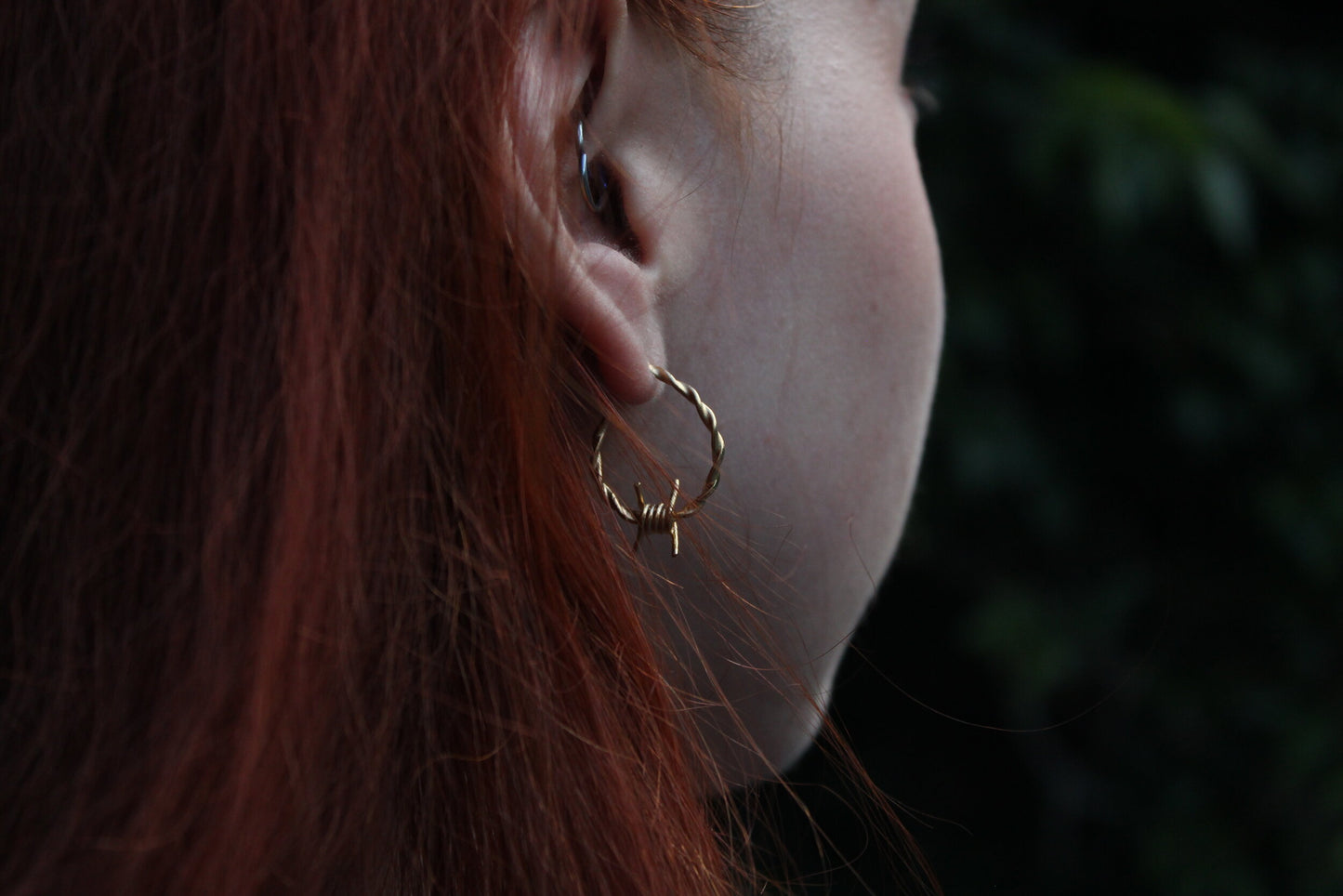 Barbed Wire Earrings