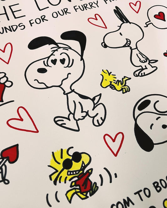 "For The Love of Dogs" Print for Dog Rescue in India