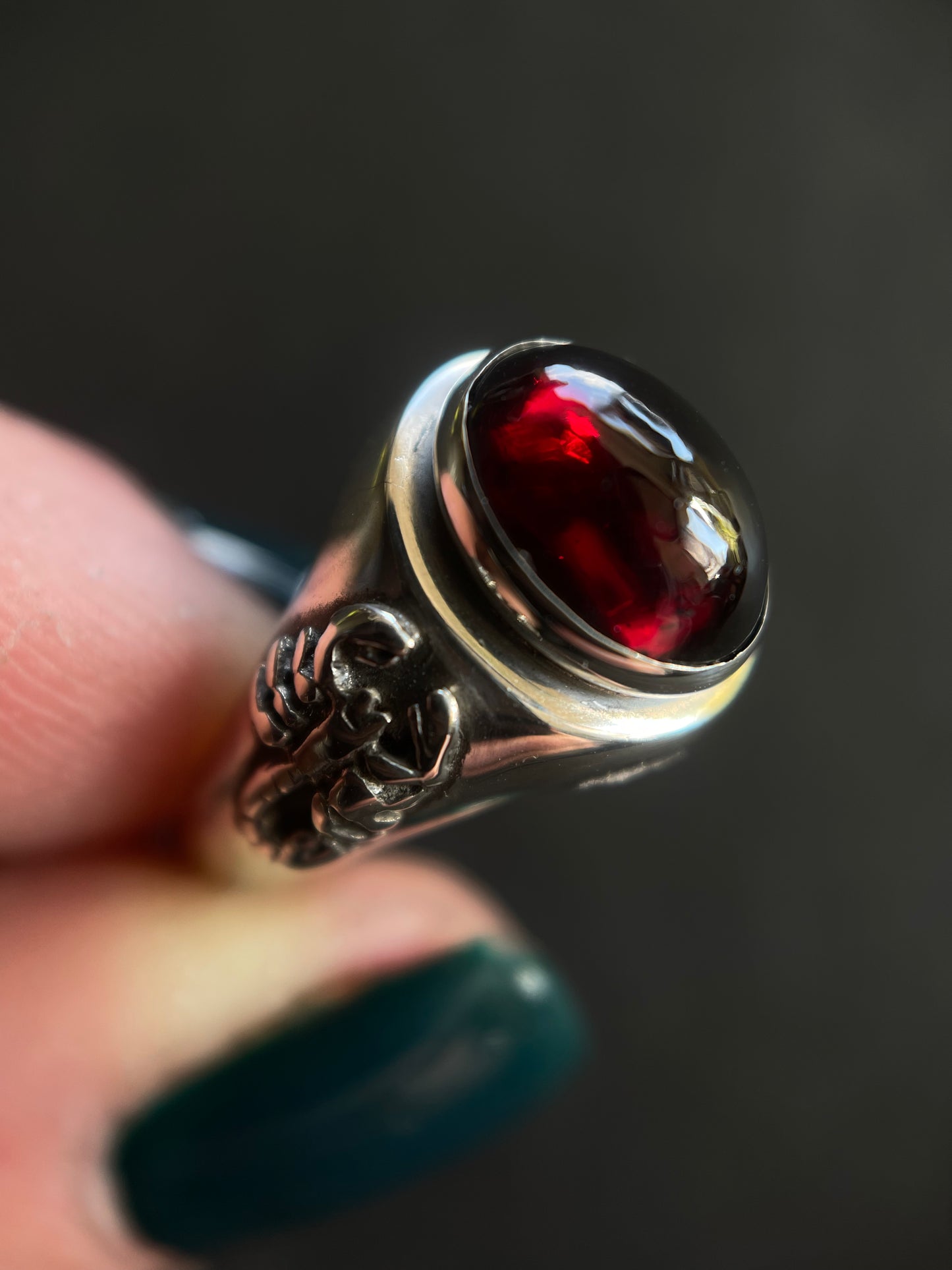 Scorpion Stone Ring