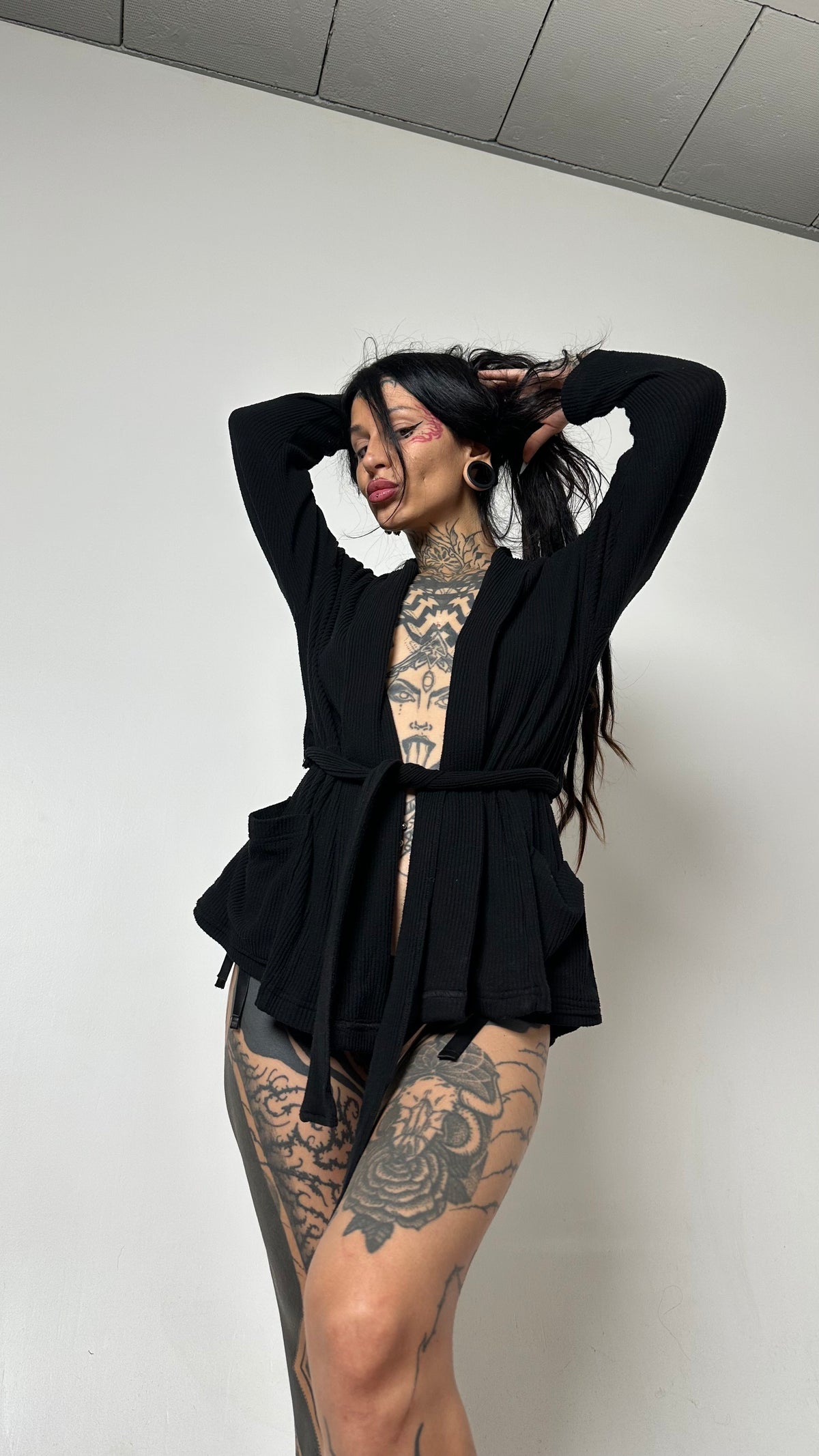 The Moon Shift Smoking Jacket - 100% Organic Cotton Blend