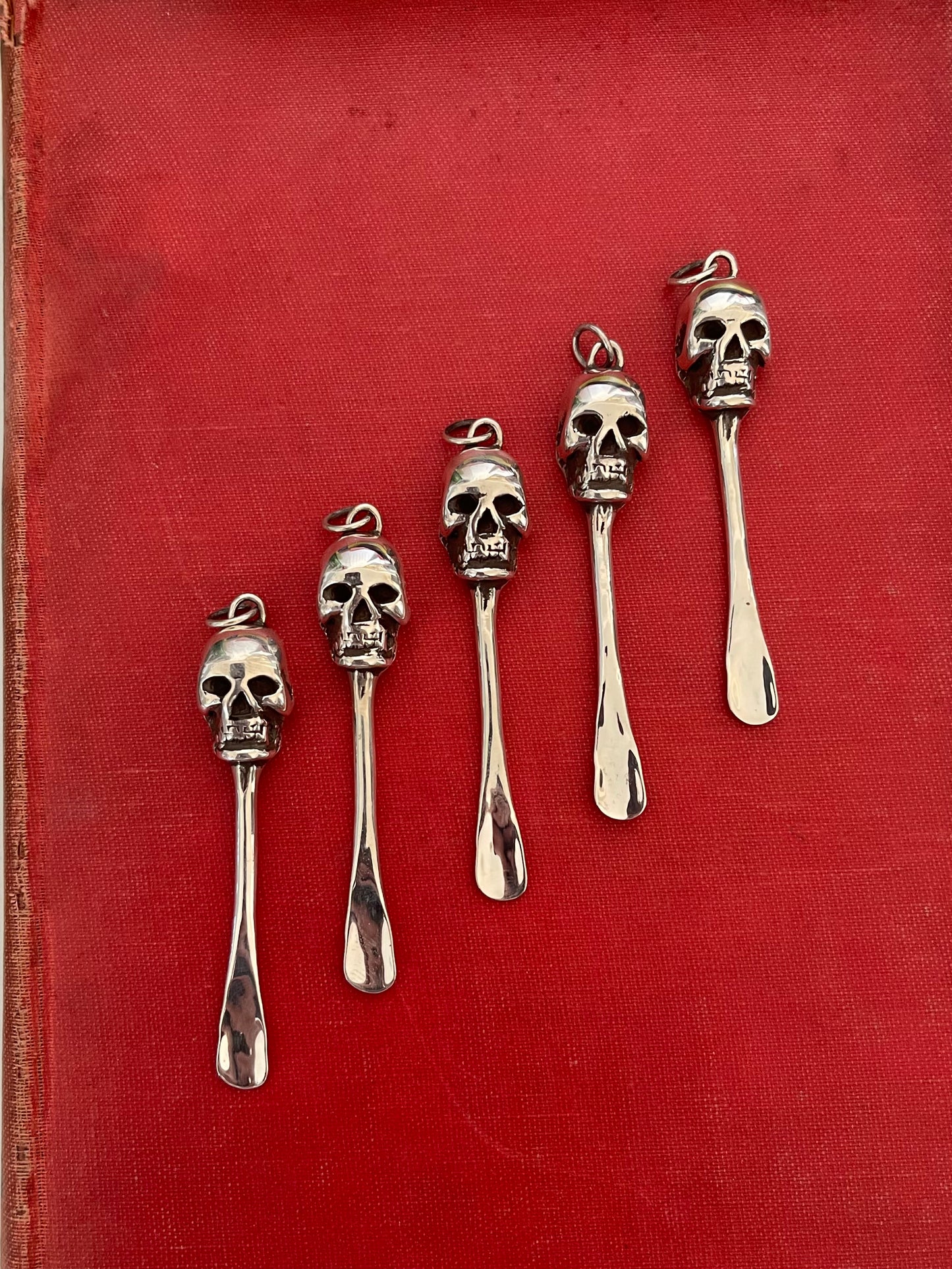 Skull Snuff Spoon