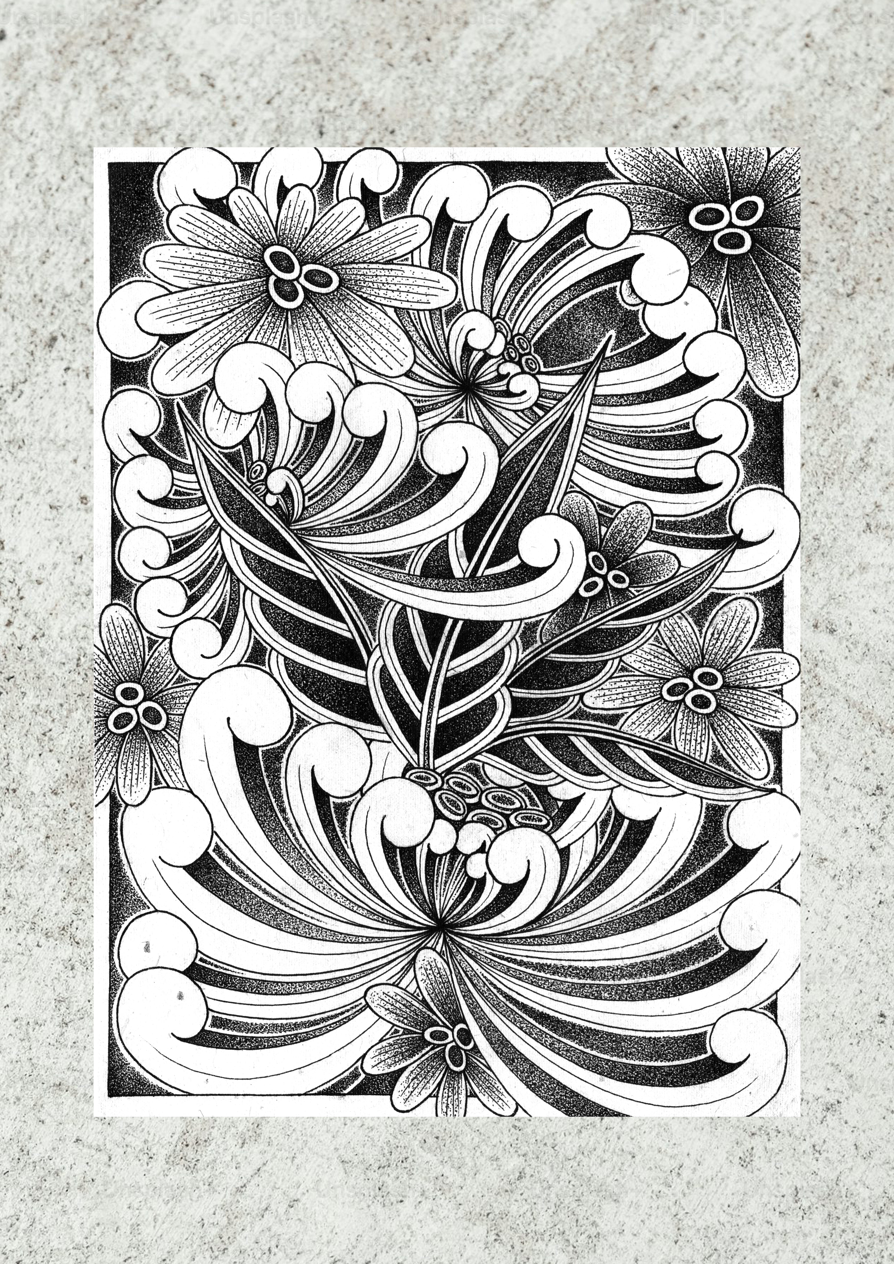 Jungle Bouquet Print (A1)