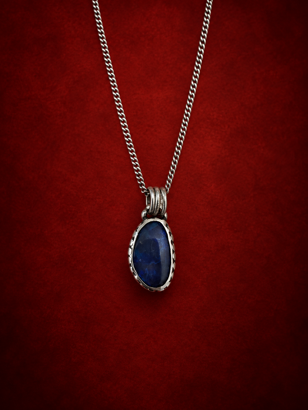 Midnight Opal Pendant