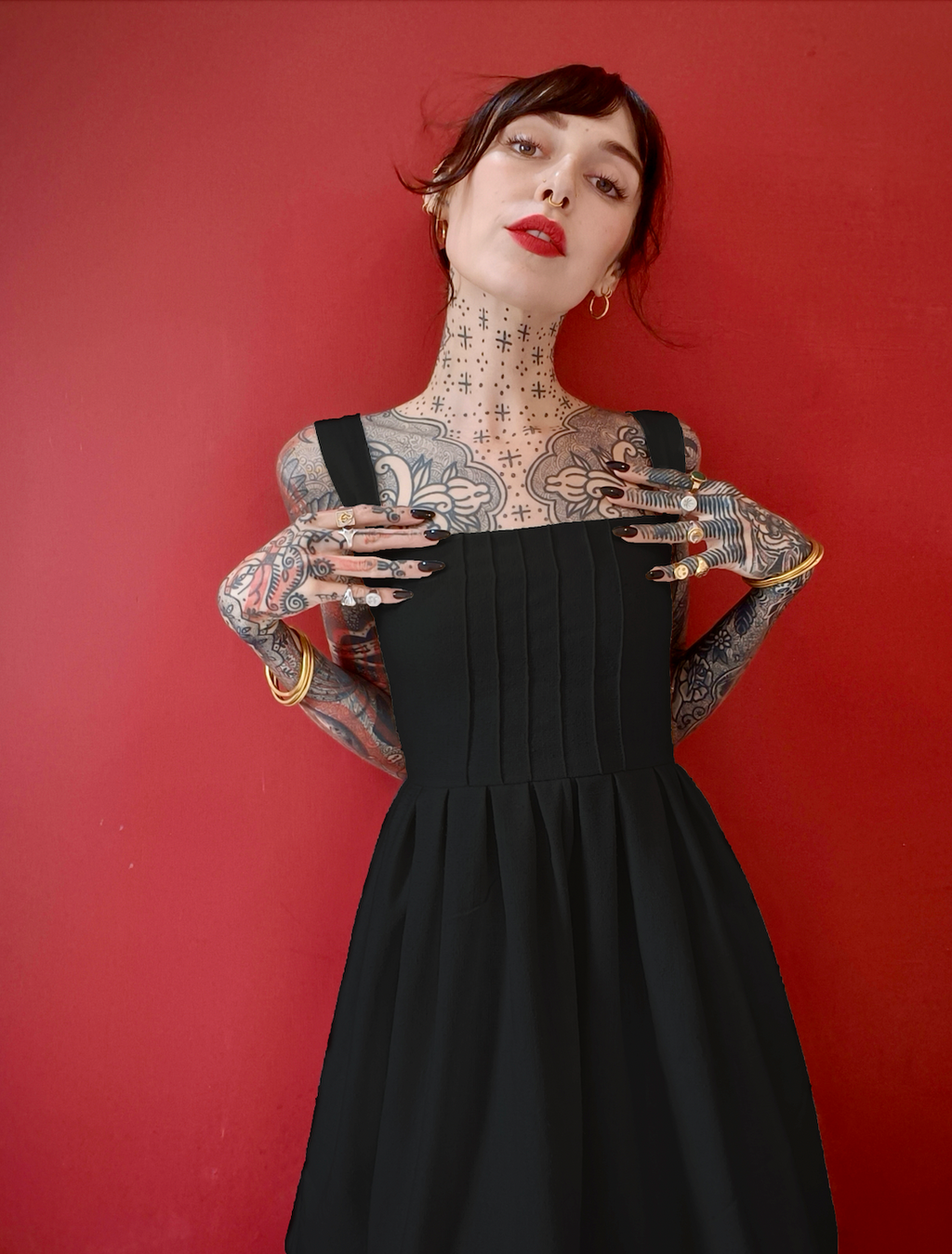 Moon Dress (Black)