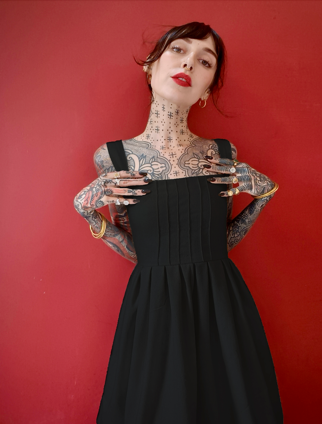 Classic Apparel: Moon Dress (Black)