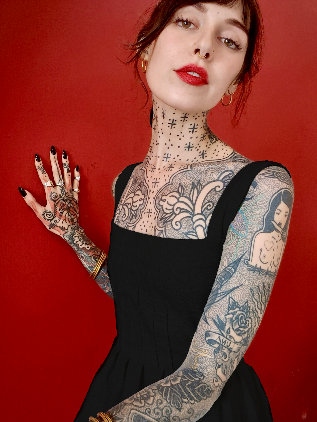 Moon Dress (Black)
