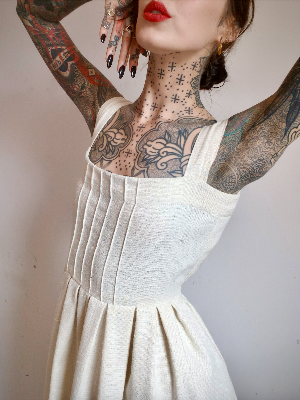 Moon Dress (Off White)