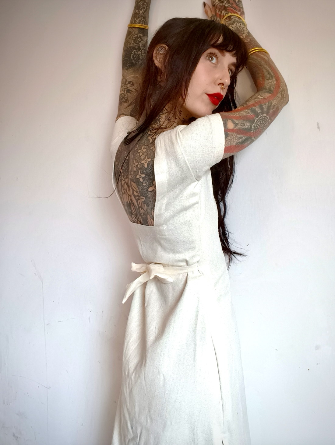 Sun Dress (Off White)