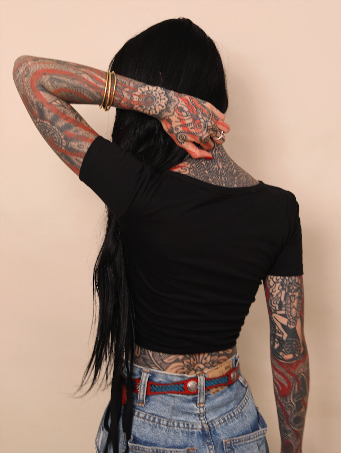 Classic Apparel: Wrap Top (Black)