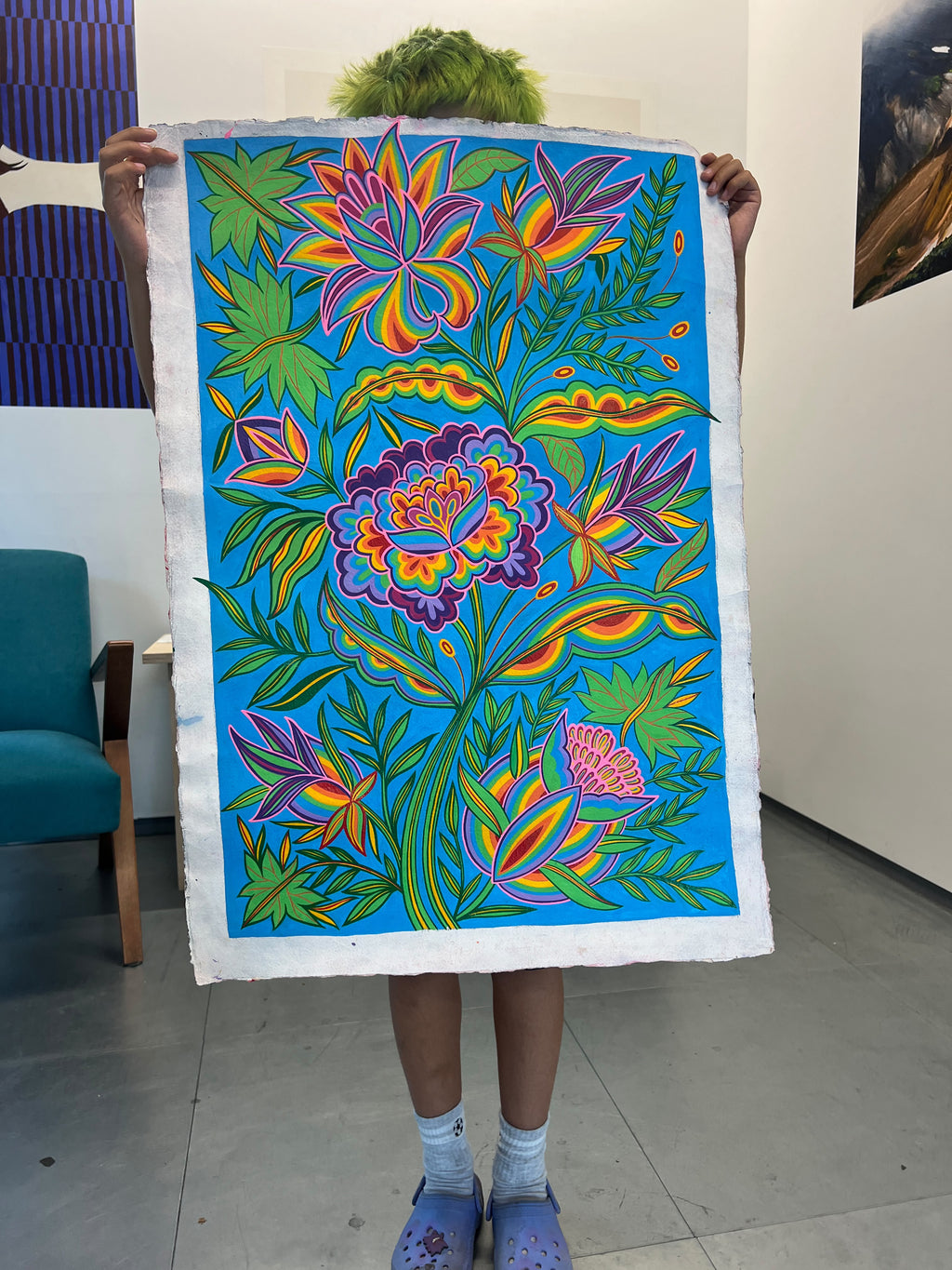 Hannah Original 1 - "WILD BLOOM" For Metal for Nepal