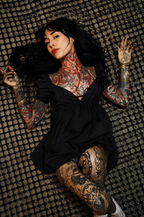 Baby Doll Dress in Jet Black