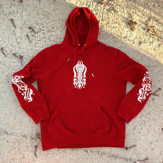 Borneo Inspired Hoodie (Fire Red)