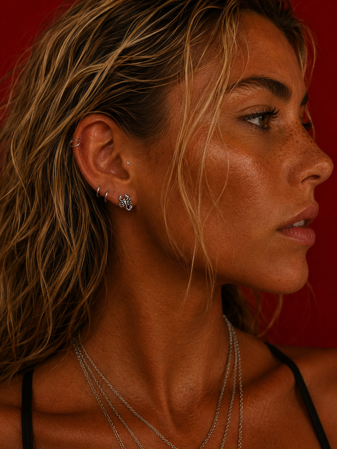 Scorpion Stud Earrings