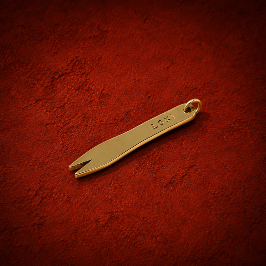 Chip Fork Pendant