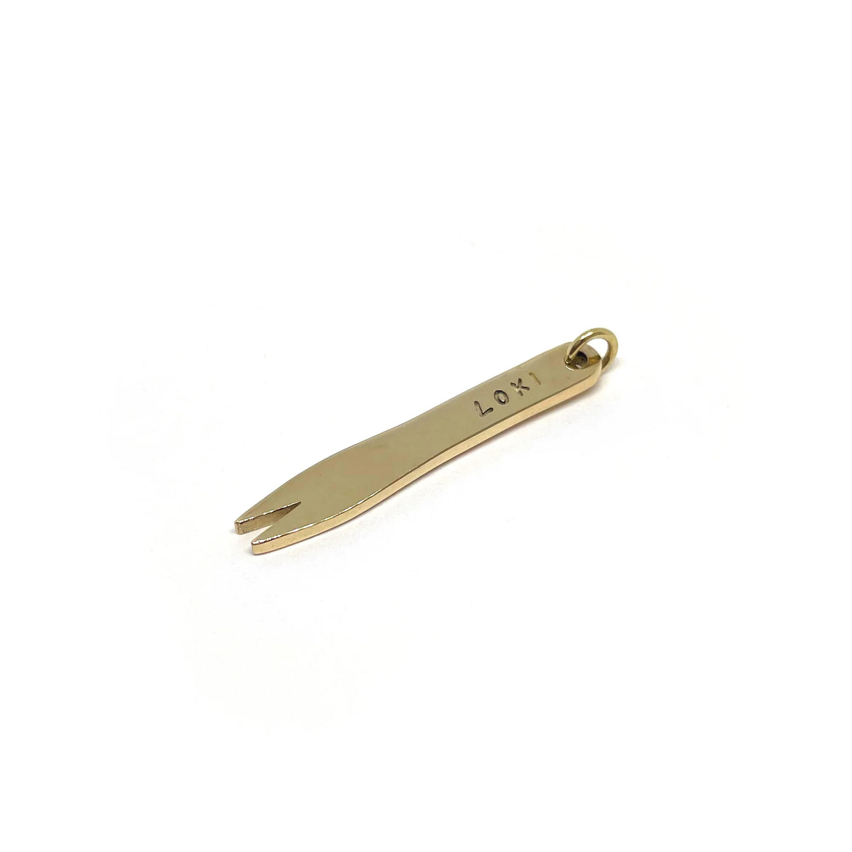 Chip Fork Pendant