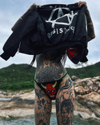 RESPECT EXISTENCE UPCYCLED BOMBER JACKET