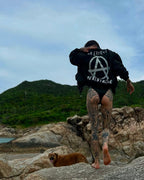 RESPECT EXISTENCE UPCYCLED BOMBER JACKET