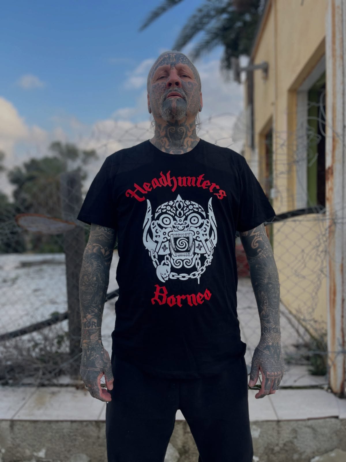 Borneo-inspired Headhunter Tshirt