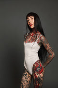 One Piece Swimsuit (China White)