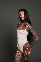 One Piece Swimsuit (China White)