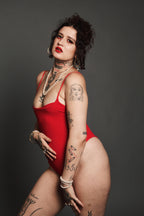 One Piece Swimsuit (Baywatch Red)
