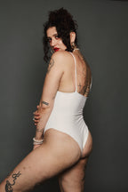 One Piece Swimsuit (China White)