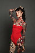 One Piece Swimsuit (Baywatch Red)