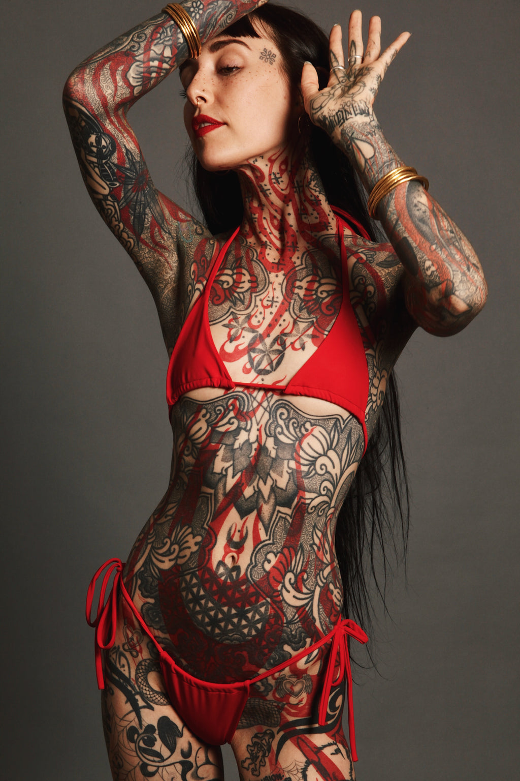 Micro Bikini (Fire Red)