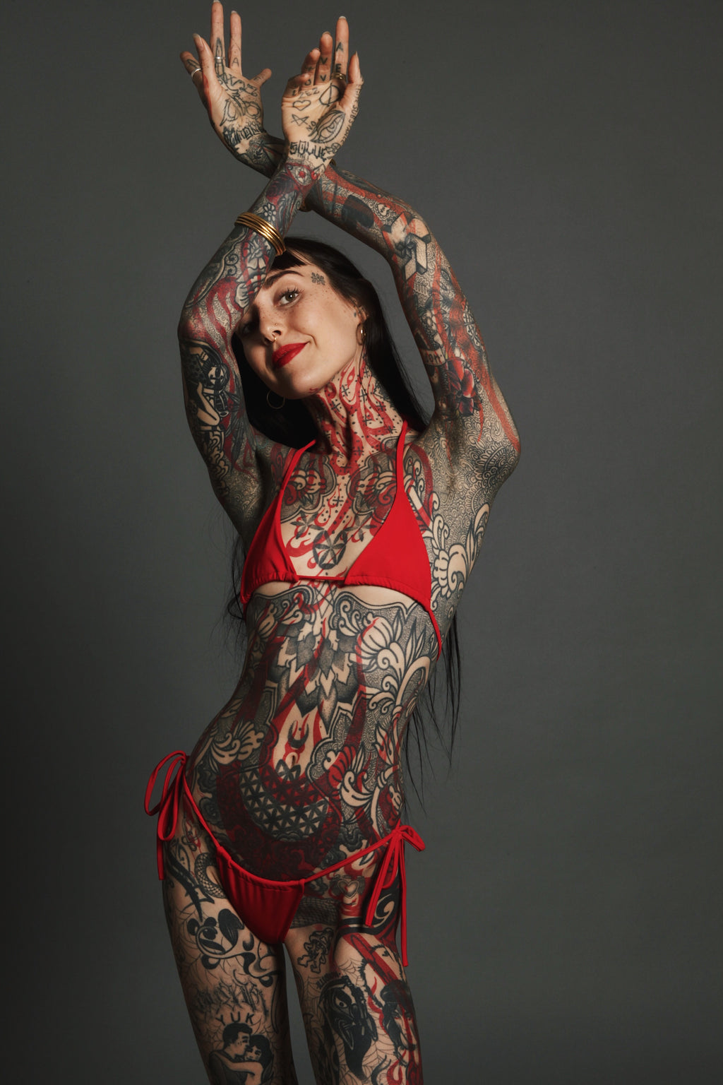Micro Bikini (Fire Red)